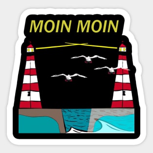 Moin North Sea Sticker